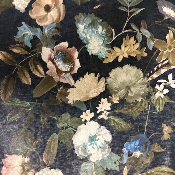 New. Beautiful Indigo Large Cosmetic Bag - Picture 4 of 5